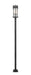Z-Lite - 5031PHBS-536P-BK - Two Light Outdoor Post Mounted Fixture - Fortis - Sand Black