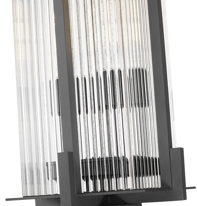Z-Lite - 5031PHBS-536P-BK - Two Light Outdoor Post Mounted Fixture - Fortis - Sand Black