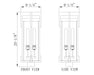 Z-Lite - 5031PHBS-BK - Two Light Outdoor Post Mount Fixture - Fortis - Sand Black