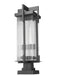Z-Lite - 5031PHBS-SQPM-BK - Two Light Outdoor Pier Mounted Fixture - Fortis - Sand Black