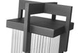 Z-Lite - 5031PHBS-SQPM-BK - Two Light Outdoor Pier Mounted Fixture - Fortis - Sand Black