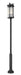 Z-Lite - 5031PHXLR-5010P-BK - Three Light Outdoor Post Mounted Fixture - Fortis - Sand Black