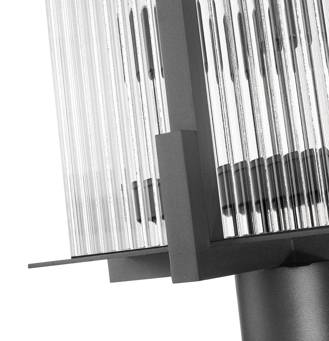 Z-Lite - 5031PHXLR-5010P-BK - Three Light Outdoor Post Mounted Fixture - Fortis - Sand Black
