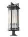 Z-Lite - 5031PHXLR-533PM-BK - Three Light Outdoor Pier Mounted Fixture - Fortis - Sand Black