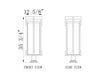 Z-Lite - 5031PHXLR-533PM-BK - Three Light Outdoor Pier Mounted Fixture - Fortis - Sand Black