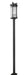 Z-Lite - 5031PHXLS-536P-BK - Three Light Outdoor Post Mounted Fixture - Fortis - Sand Black