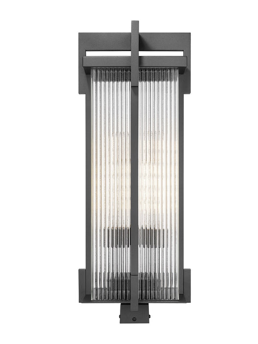 Z-Lite - 5031PHXLS-BK - Three Light Outdoor Post Mount Fixture - Fortis - Sand Black