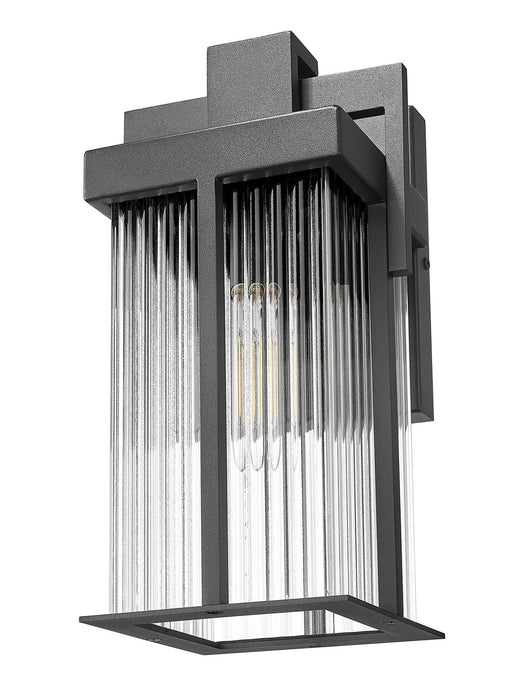 Z-Lite - 5031S-BK - One Light Outdoor Wall Light - Fortis - Sand Black