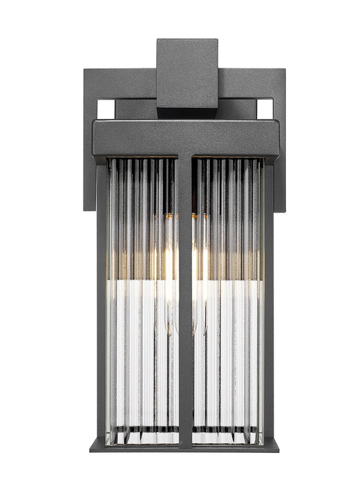 Z-Lite - 5031S-BK - One Light Outdoor Wall Light - Fortis - Sand Black