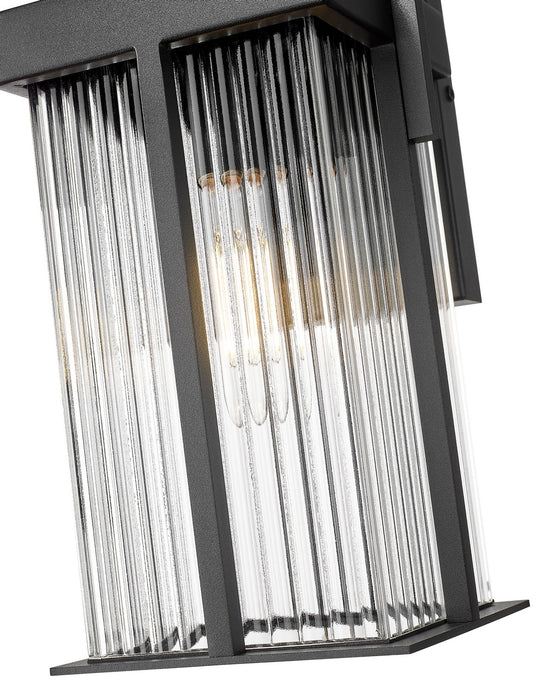 Z-Lite - 5031S-BK - One Light Outdoor Wall Light - Fortis - Sand Black