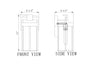 Z-Lite - 5031S-BK - One Light Outdoor Wall Light - Fortis - Sand Black