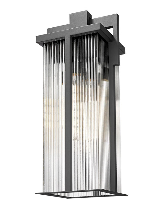 Z-Lite - 5031XL-BK - Three Light Outdoor Wall Light - Fortis - Sand Black