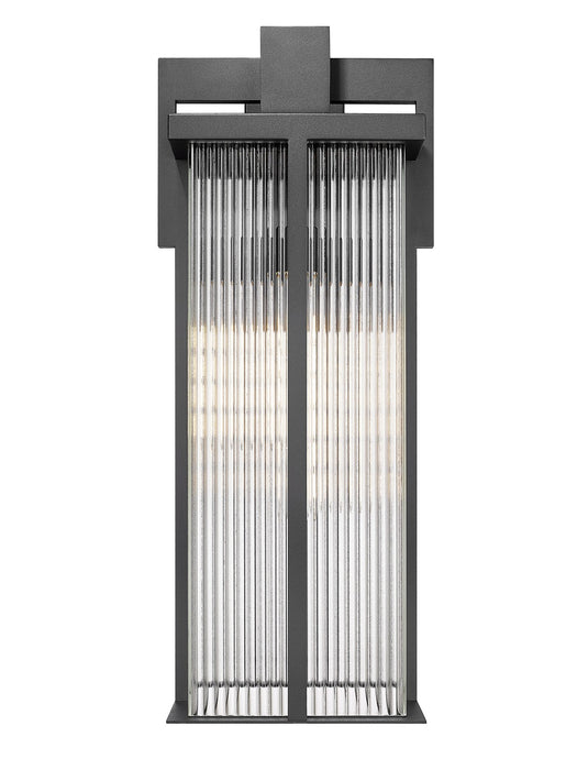 Z-Lite - 5031XL-BK - Three Light Outdoor Wall Light - Fortis - Sand Black