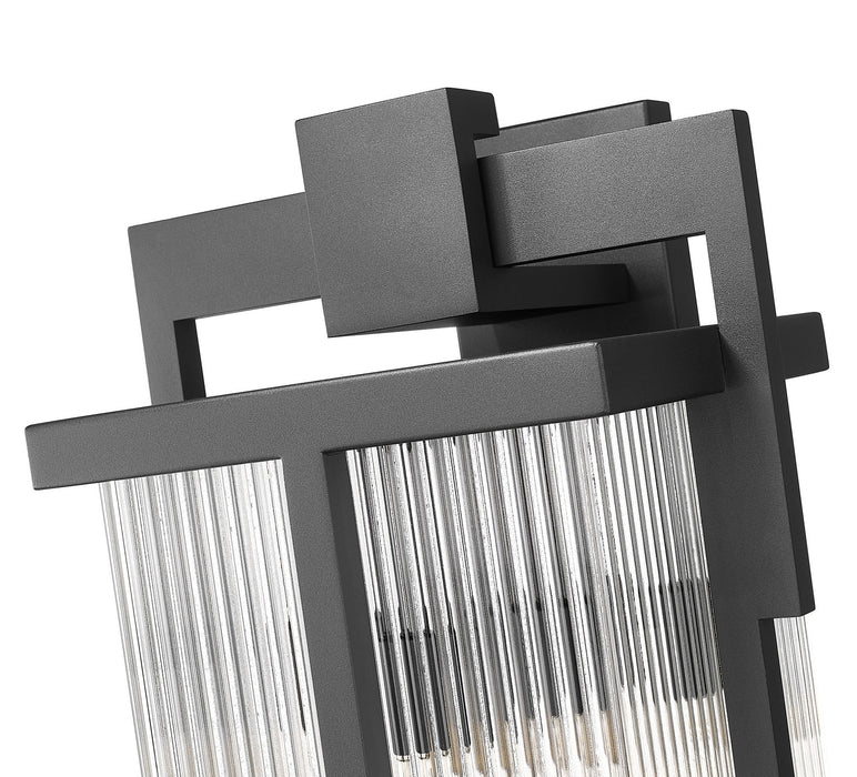 Z-Lite - 5031XL-BK - Three Light Outdoor Wall Light - Fortis - Sand Black