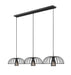 Z-Lite - 623P16-3L-MB - Three Light Linear Chandelier - Valencia - Matte Black