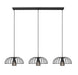 Z-Lite - 623P16-3L-MB - Three Light Linear Chandelier - Valencia - Matte Black
