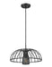 Z-Lite - 623P16-MB - One Light Pendant - Valencia - Matte Black