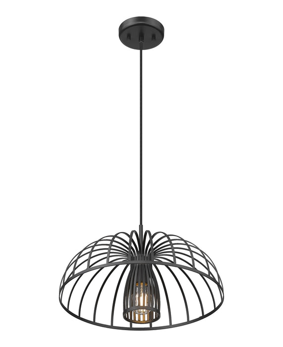 Z-Lite - 623P16-MB - One Light Pendant - Valencia - Matte Black