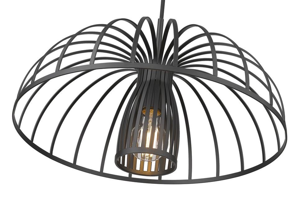 Z-Lite - 623P16-MB - One Light Pendant - Valencia - Matte Black
