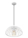 Z-Lite - 623P16-TXWH - One Light Pendant - Valencia - Texture White