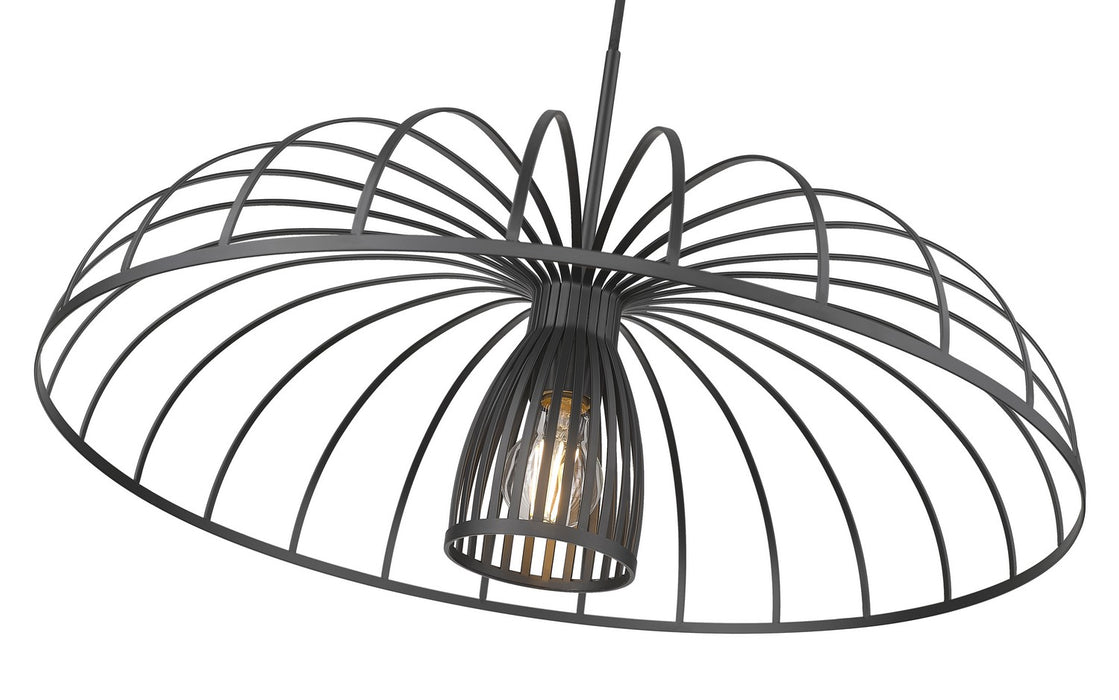 Z-Lite - 623P24-MB - One Light Pendant - Valencia - Matte Black