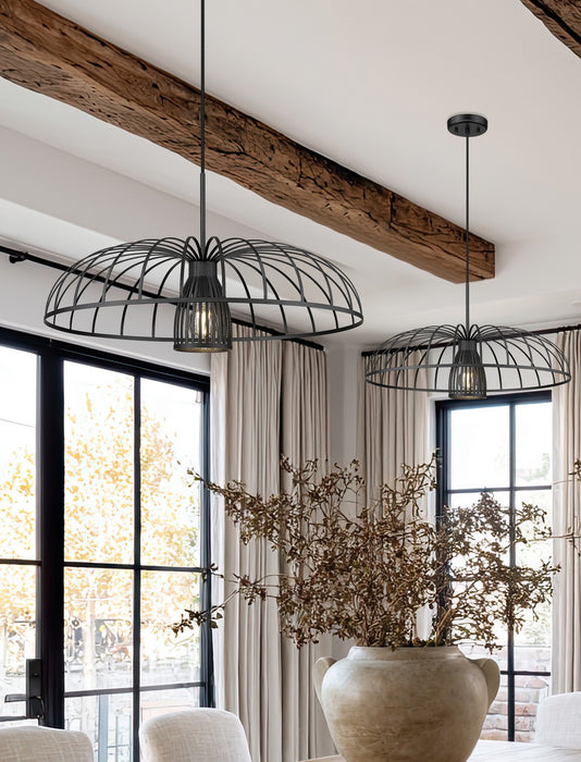 Z-Lite - 623P24-MB - One Light Pendant - Valencia - Matte Black