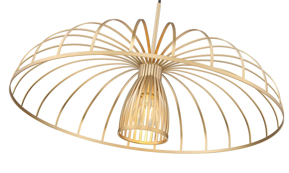 Z-Lite - 623P24-MGLD - One Light Pendant - Valencia - Modern Gold