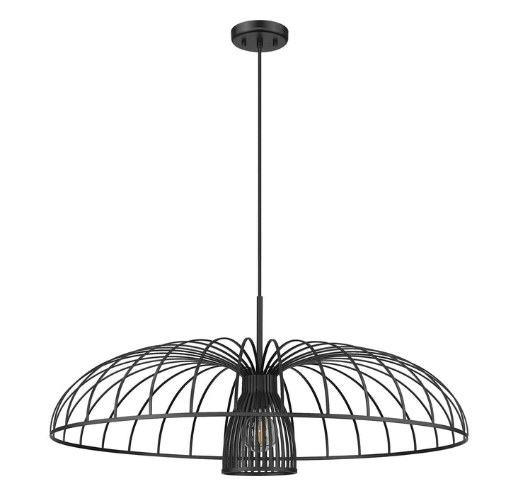 Z-Lite - 623P35-MB - One Light Pendant - Valencia - Matte Black