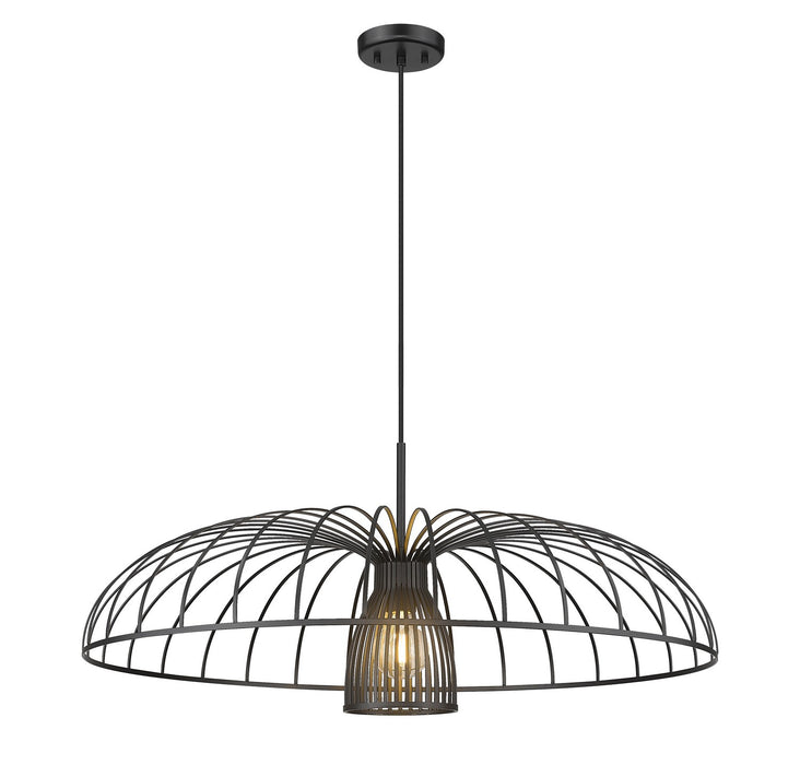 Z-Lite - 623P35-MB - One Light Pendant - Valencia - Matte Black