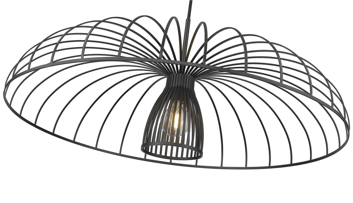 Z-Lite - 623P35-MB - One Light Pendant - Valencia - Matte Black