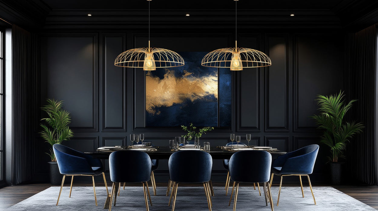 Z-Lite - 623P35-MGLD - One Light Pendant - Valencia - Modern Gold