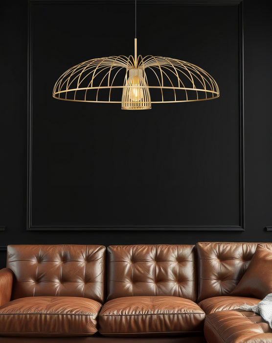 Z-Lite - 623P35-MGLD - One Light Pendant - Valencia - Modern Gold