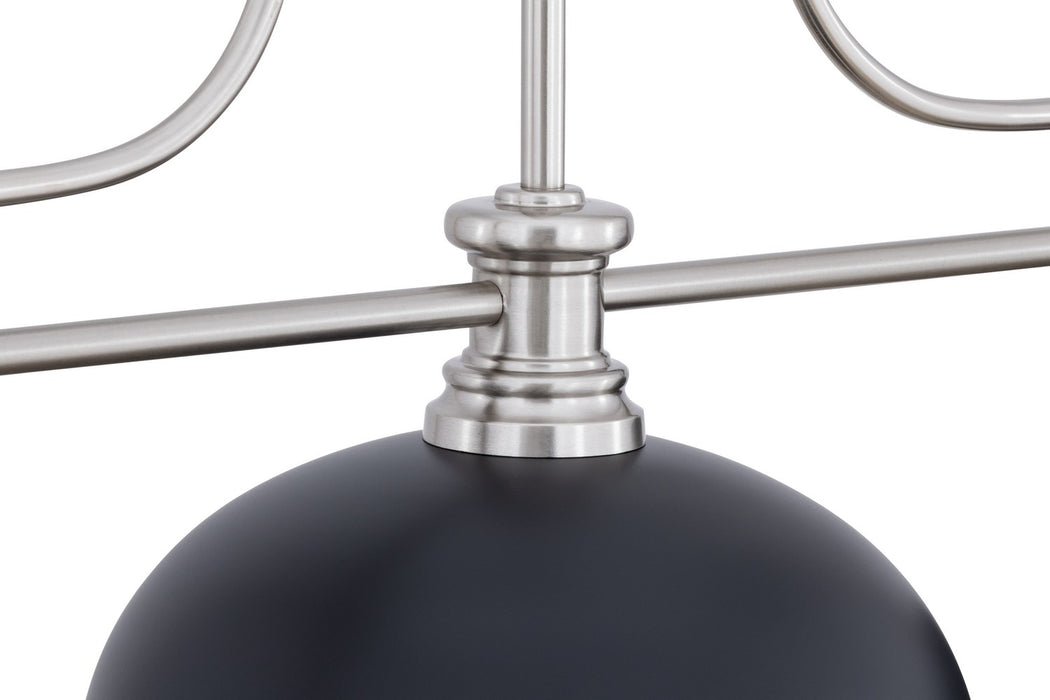 Z-Lite - 725-3BN-D13MB - Three Light Billiard - Melange - Brushed Nickel