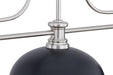 Z-Lite - 725-3BN-D13MB - Three Light Billiard - Melange - Brushed Nickel