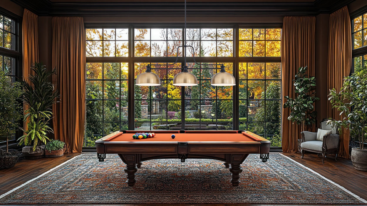 Z-Lite - 725-3MB-D13HBR - Three Light Billiard - Melange - Matte Black
