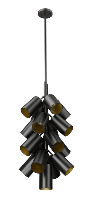 Z-Lite - 7520-17MB - 17 Light Chandelier - Lumina - Matte Black
