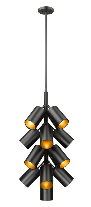 Z-Lite - 7520-17MB - 17 Light Chandelier - Lumina - Matte Black