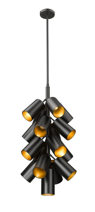Z-Lite - 7520-17MB - 17 Light Chandelier - Lumina - Matte Black