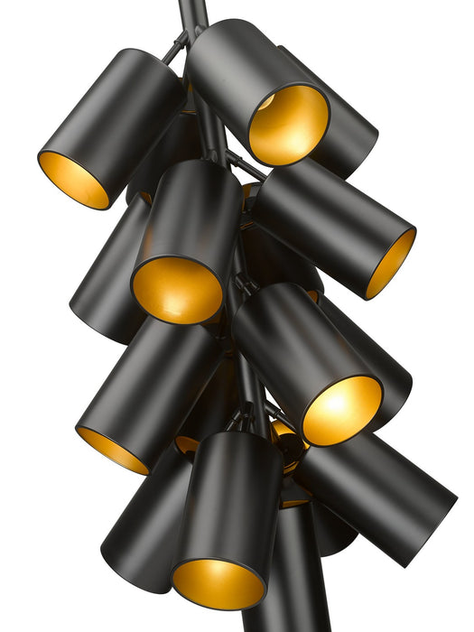 Z-Lite - 7520-17MB - 17 Light Chandelier - Lumina - Matte Black