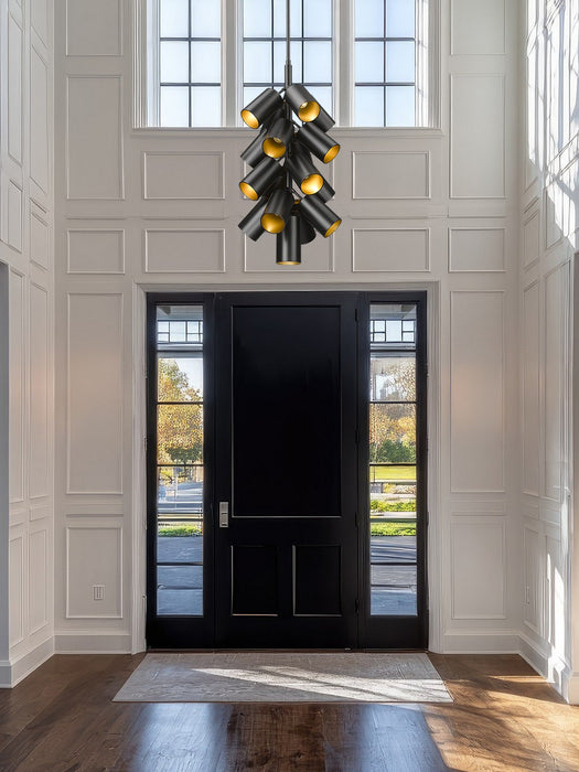 Z-Lite - 7520-17MB - 17 Light Chandelier - Lumina - Matte Black