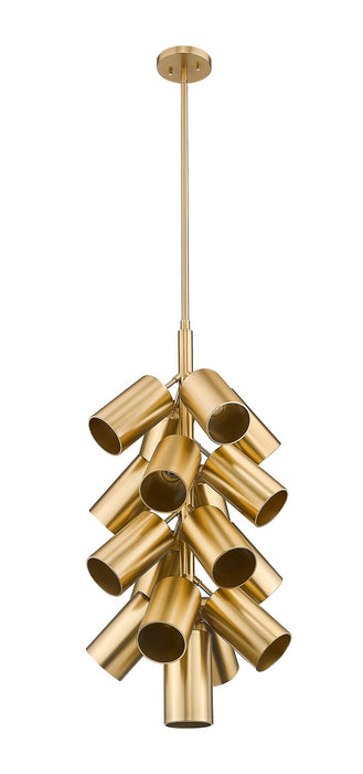 Z-Lite - 7520-17MGLD - 17 Light Chandelier - Lumina - Modern Gold