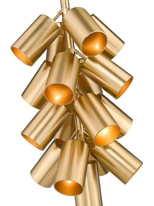Z-Lite - 7520-17MGLD - 17 Light Chandelier - Lumina - Modern Gold
