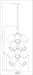 Z-Lite - 7520-17MGLD - 17 Light Chandelier - Lumina - Modern Gold