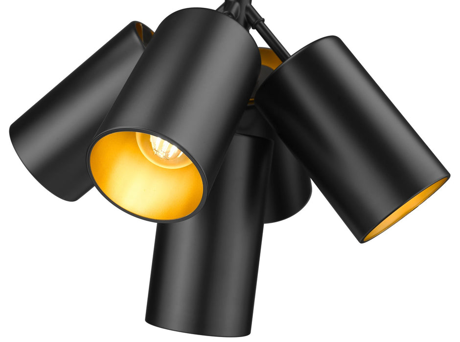 Z-Lite - 7520-5MB - Five Light Chandelier - Lumina - Matte Black