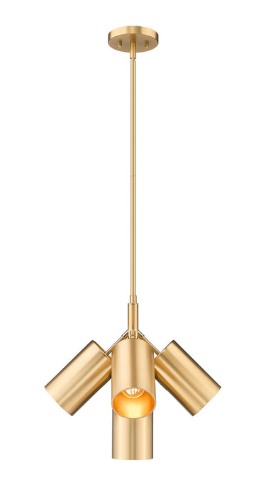 Z-Lite - 7520-5MGLD - Five Light Chandelier - Lumina - Modern Gold