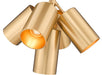 Z-Lite - 7520-5MGLD - Five Light Chandelier - Lumina - Modern Gold
