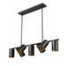 Z-Lite - 7520-7L-MB - Seven Light Linear Chandelier - Lumina - Matte Black