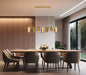 Z-Lite - 7520-7L-MGLD - Seven Light Linear Chandelier - Lumina - Modern Gold