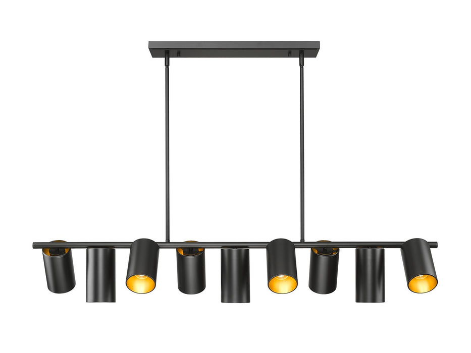 Z-Lite - 7520-9L-MB - Nine Light Linear Chandelier - Lumina - Matte Black