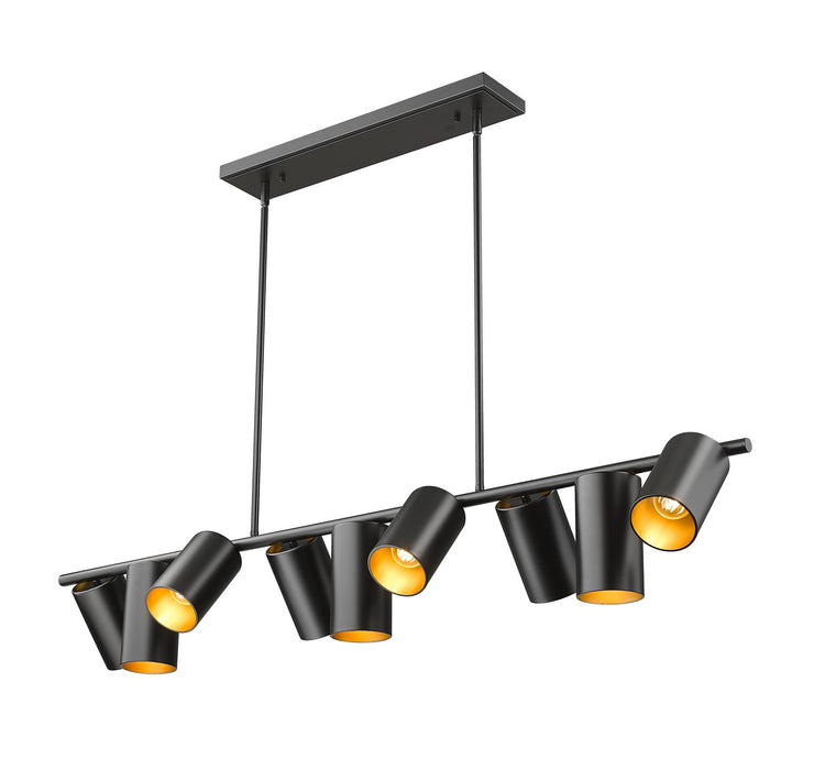 Z-Lite - 7520-9L-MB - Nine Light Linear Chandelier - Lumina - Matte Black